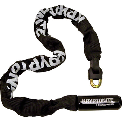 Kryptonite Keeper 785 Integrated Chain Bike Lock - Key - 7mm/85cm - Black [MPN: 000853]_1196236