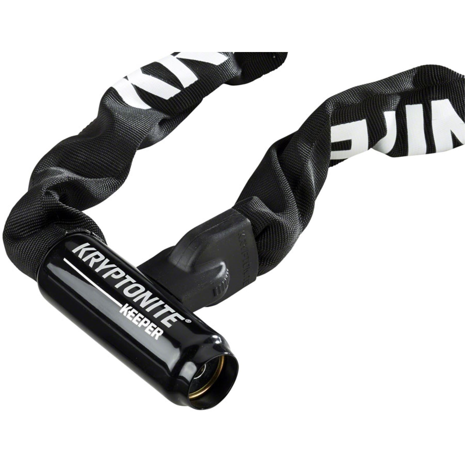Kryptonite Keeper 785 Integrated Chain Bike Lock - Key - 7mm/85cm - Black [MPN: 000853]_1196239