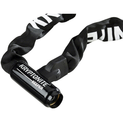 Kryptonite Keeper 785 Integrated Chain Bike Lock - Key - 7mm/85cm - Black [MPN: 000853]_1196239