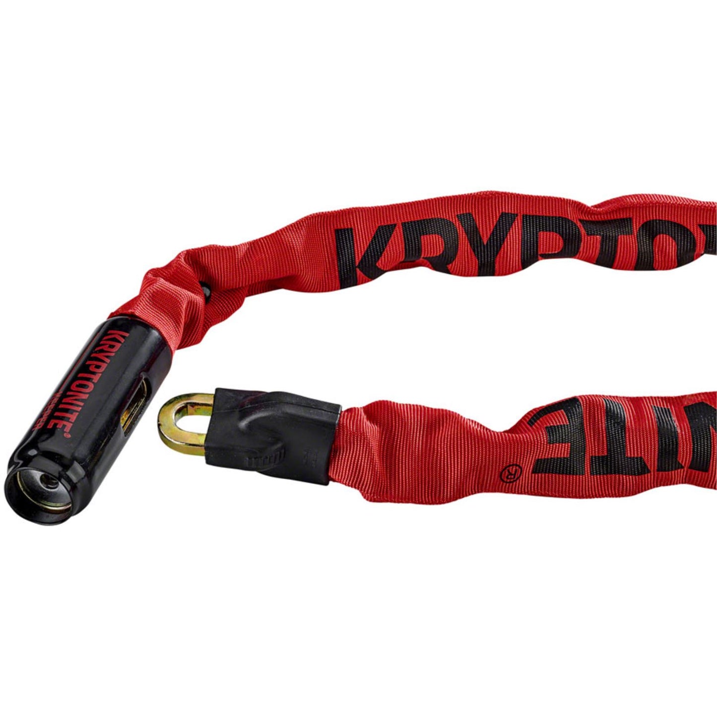 Kryptonite Keeper 785 Integrated Chain Bike Lock - Key - 7mm/85cm - Red [MPN: 001591]_1196305