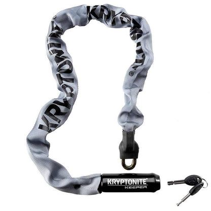 Kryptonite Keeper 785 Integrated Chain Lock - Key - 85cm - Grey OPEN BOX [MPN: 001607]_2743268