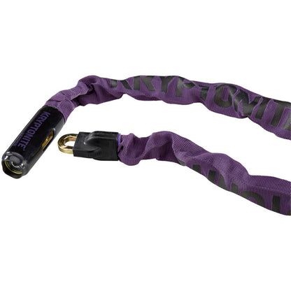 Kryptonite Keeper 785 Integrated Chain Bike Lock - Key - 7mm/85cm - Purple [MPN: 001614]_1196309