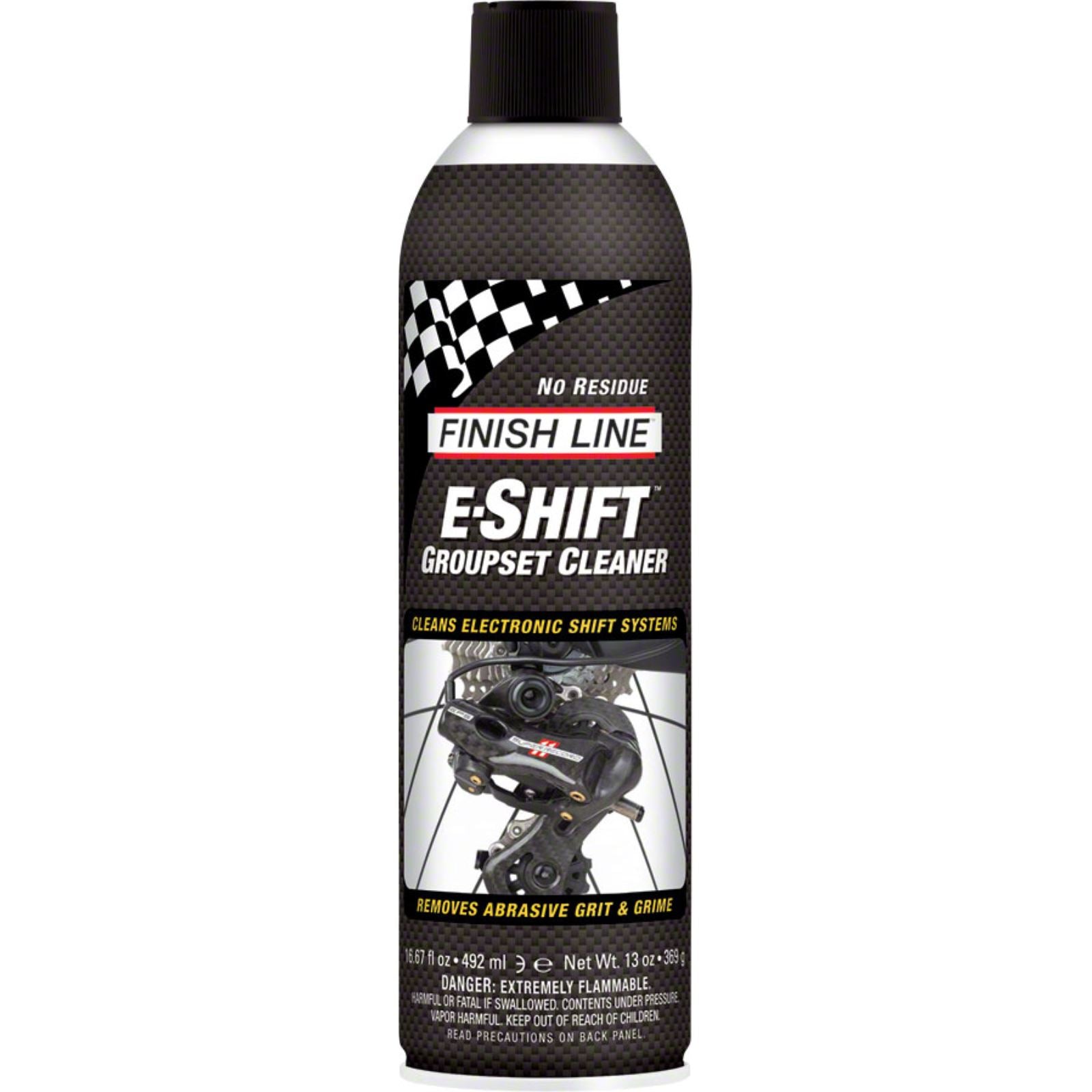 Finish Line E-Shift Groupset Cleaner - 17oz - Aerosol [MPN: ES0170101]_1196696