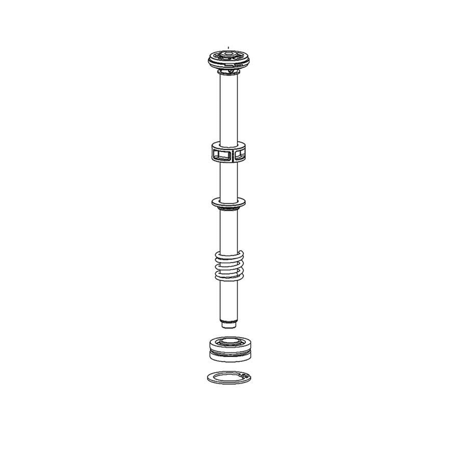 RockShox Sektor RL Damper Internals - 130mm - Crown Adjust Sektor RL 11.4018.009.050_1109851
