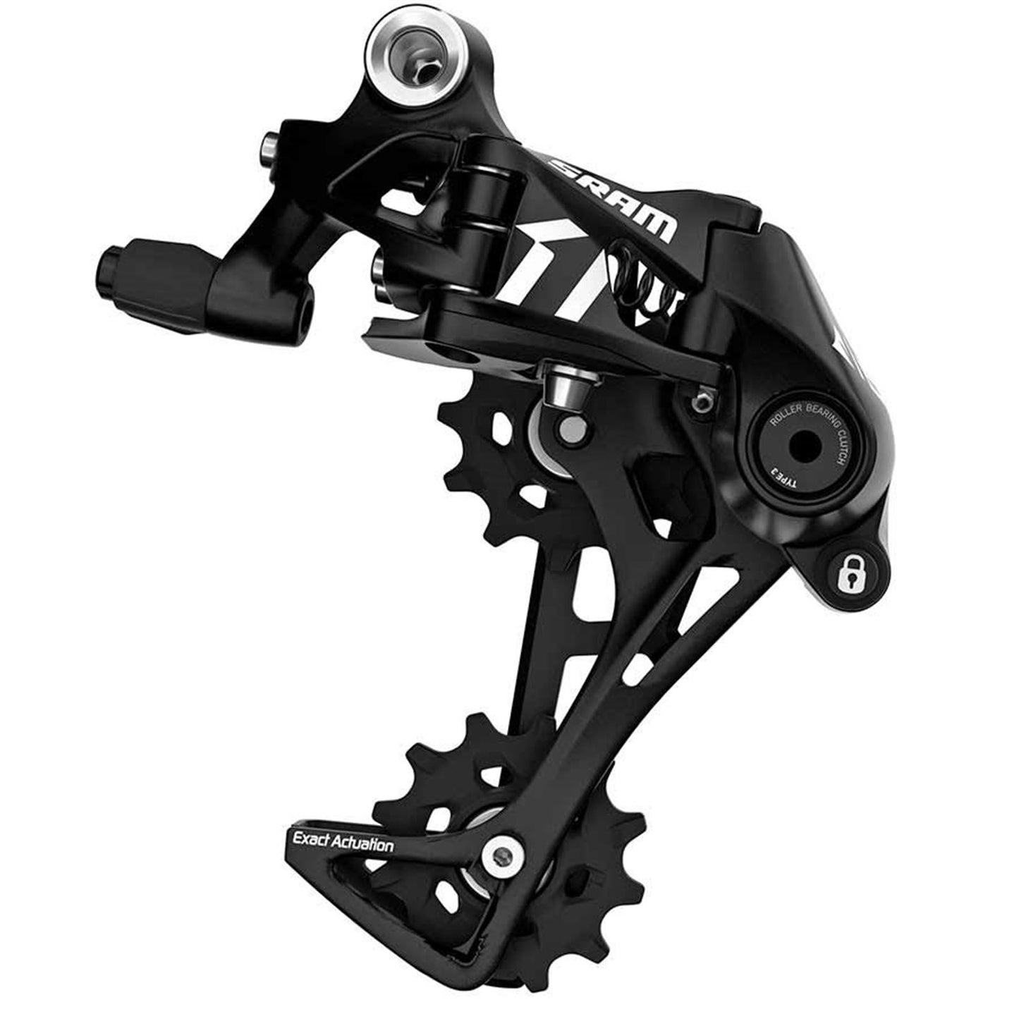 SRAM Apex 1 Rear Derailleur 11sp - Long Cage - Black [MPN: 00.7518.094.000]_1109830
