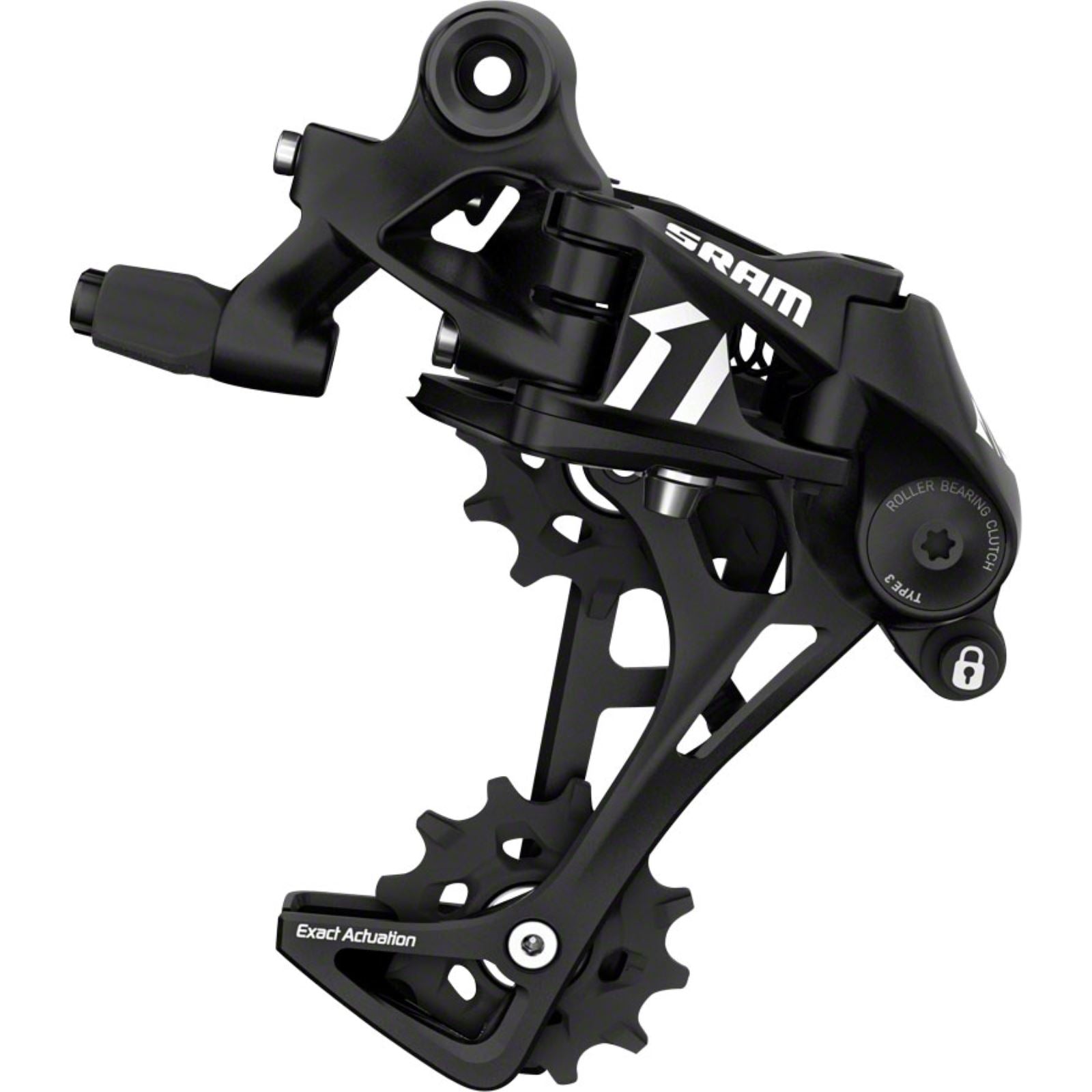 SRAM Apex 1 Rear Derailleur 11sp - Long Cage - Black [MPN: 00.7518.094.000]_1208236