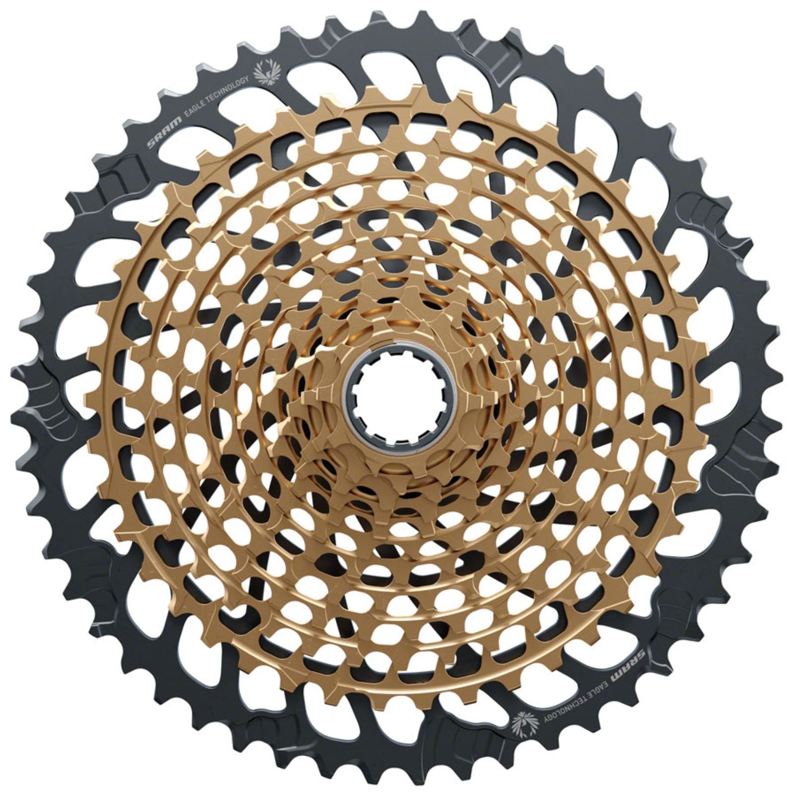 SRAM XG-1299 XX1 Eagle Cassette Speed:12 - 10-52T - Gold [MPN: 00.2418.107.001]_1276343
