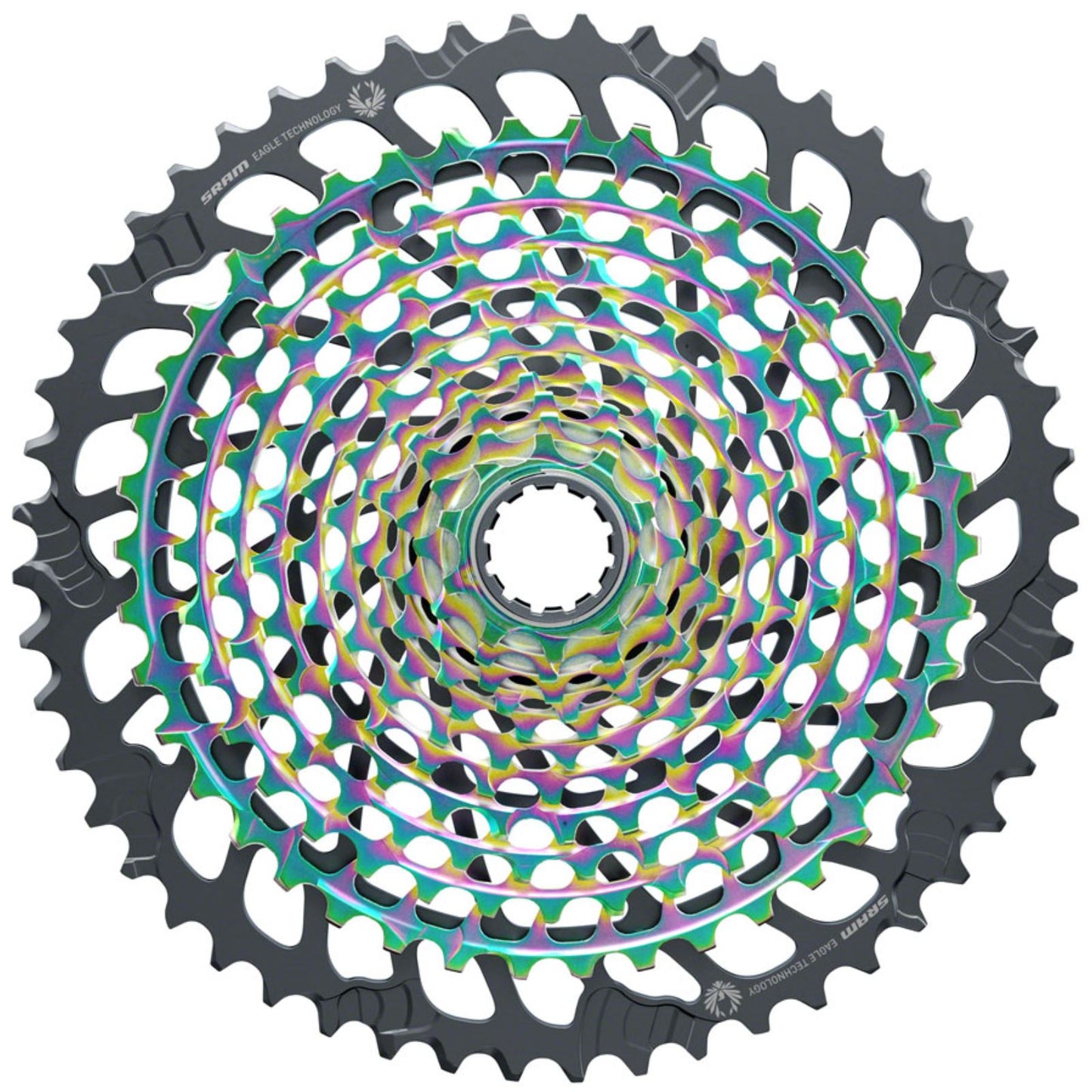 SRAM XG-1299 XX1 Eagle Cassette Speed:12 - 10-52T - Rainbow [MPN: 00.2418.107.002]_1276344