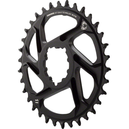 SRAM X-Sync 2 34T Direct Mount Single Chainring - Aluminum - Black [MPN: 11.6218.030.020]_1208712