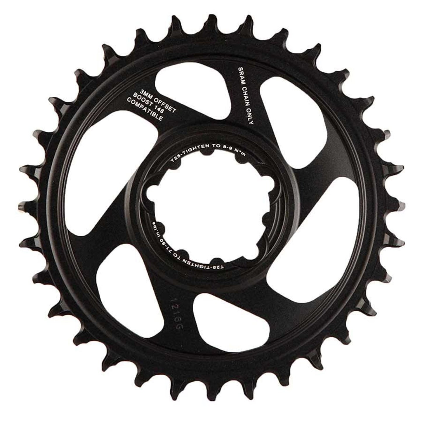 SRAM X-Sync 32T Direct Mount Single Chainring - Aluminum - Black [MPN: 11.6218.030.060]_1110120