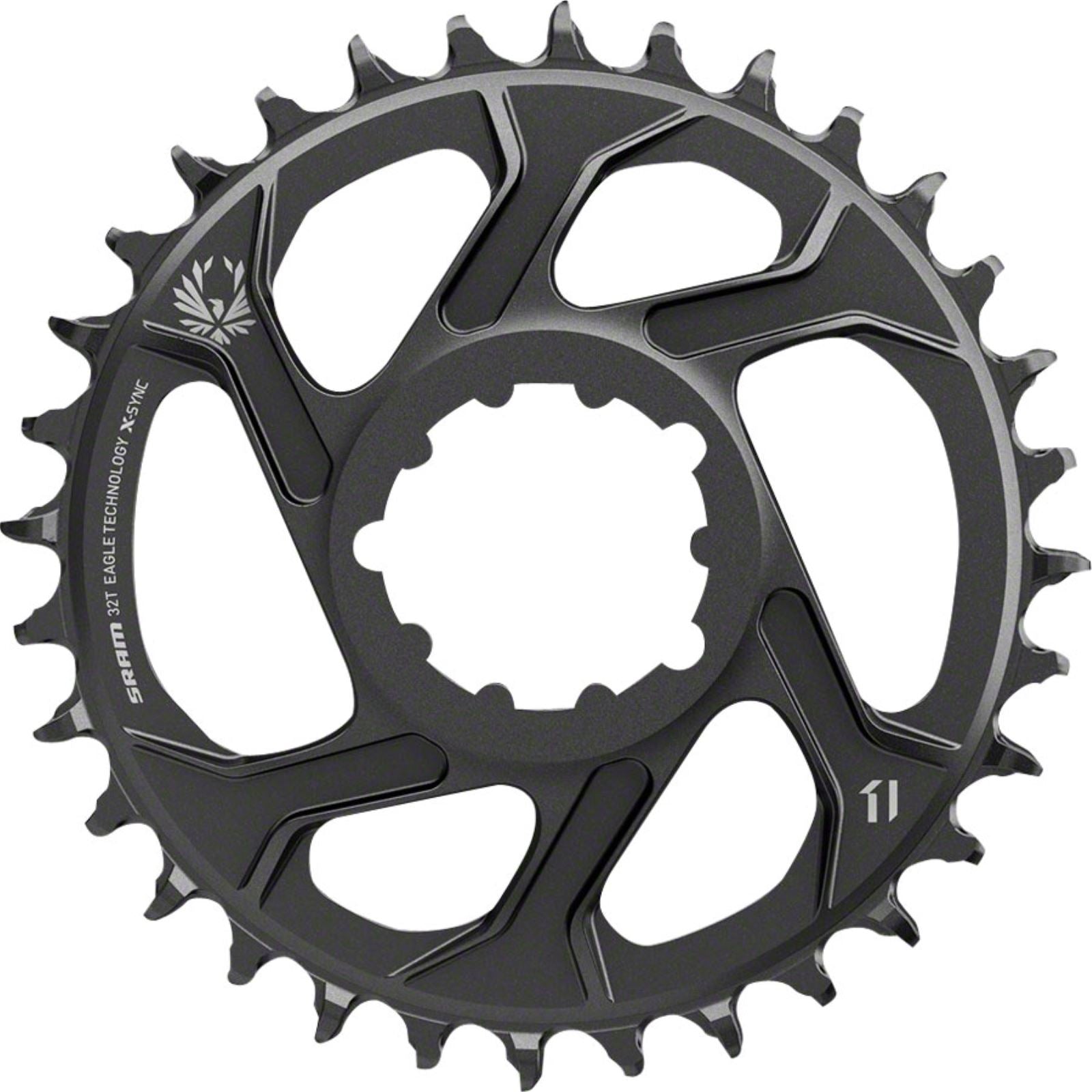 SRAM X-Sync 36T Direct Mount Single Chainring - Aluminum - Black [MPN: 11.6218.030.080]_1208718