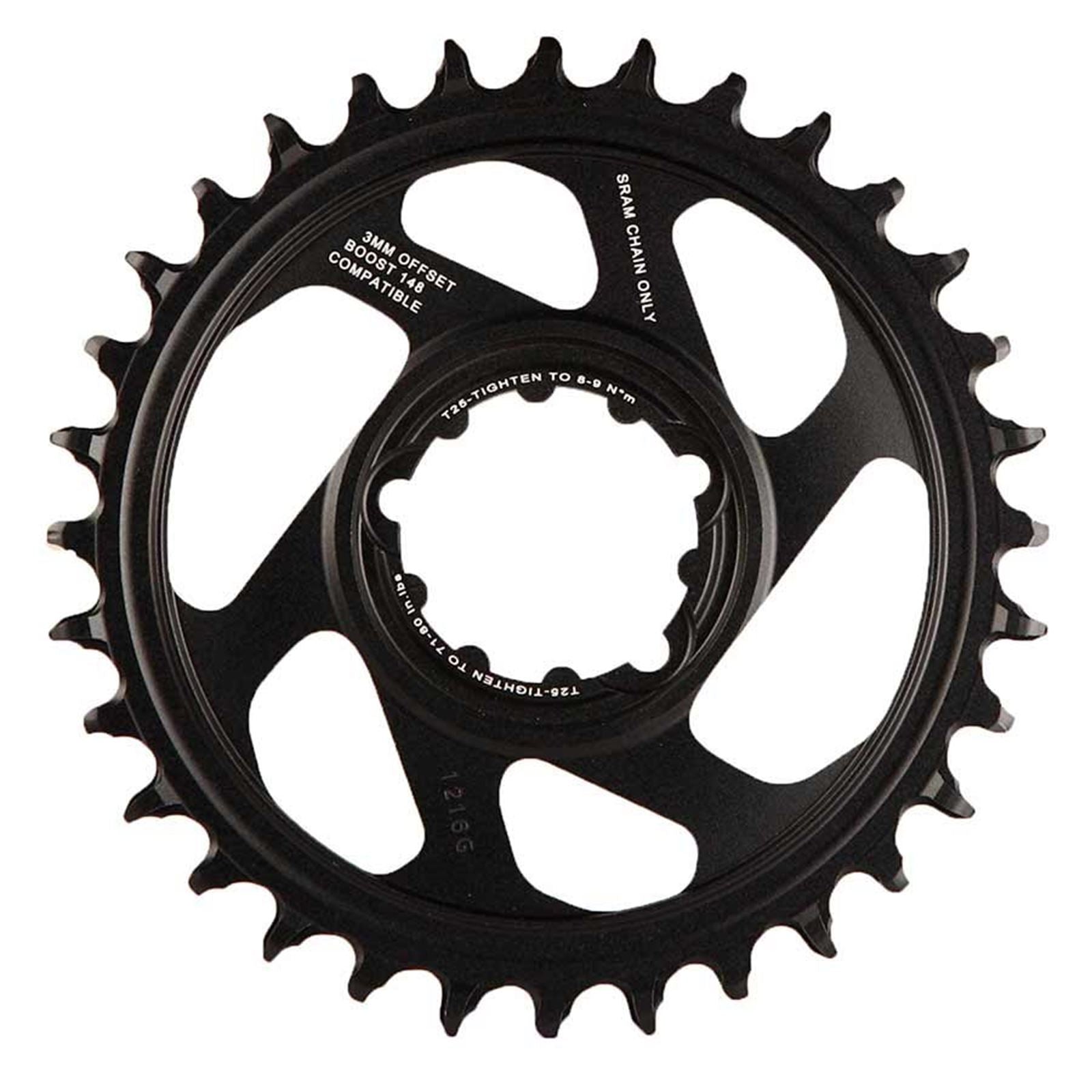 SRAM X-Sync 38T Direct Mount Single Chainring - Aluminum - Black [MPN: 11.6218.030.090]_1110126