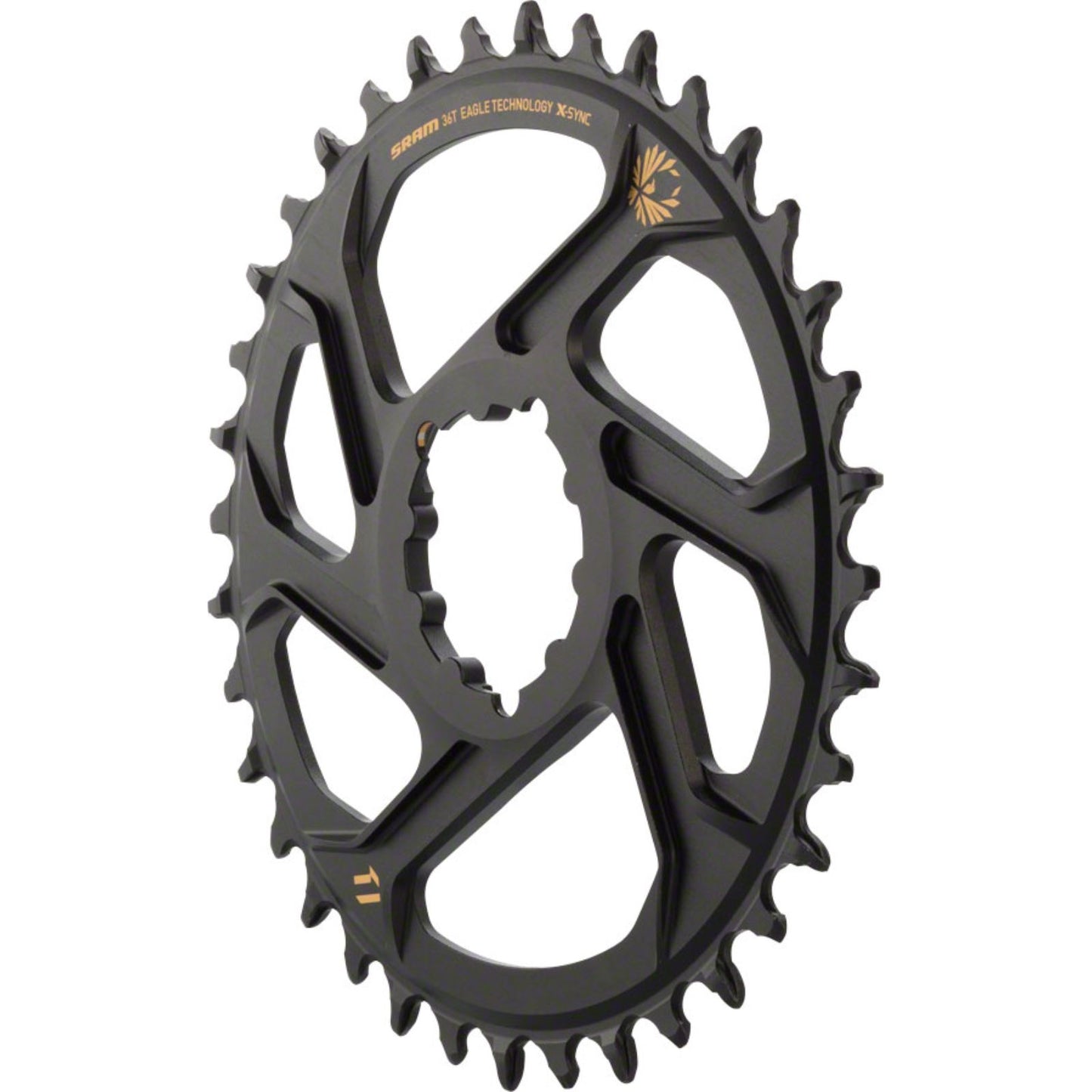 SRAM X-Sync 2 Chainring Teeth: 36 - Aluminum - Gold [MPN: 11.6218.030.180]_1208683