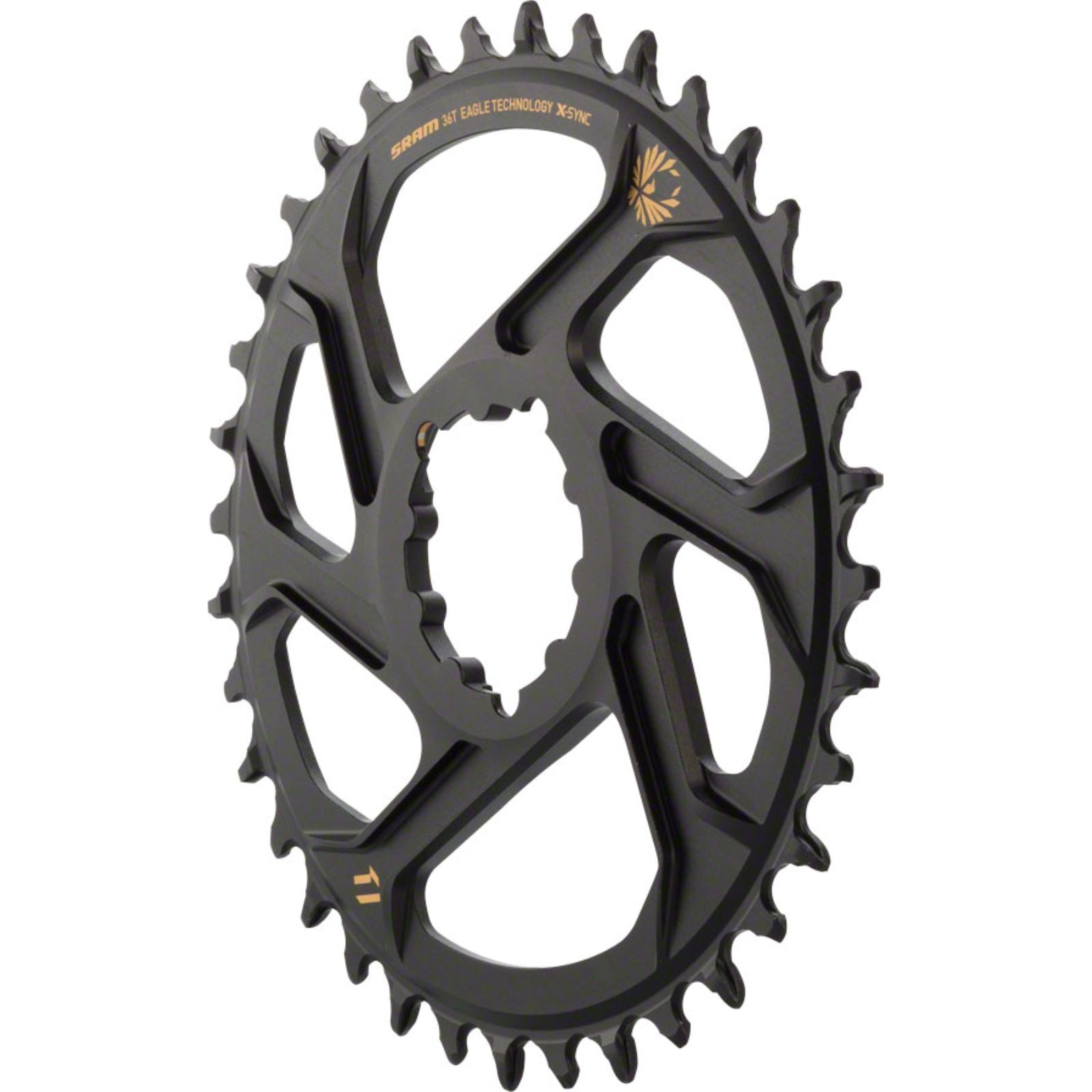 SRAM X-Sync 2 Chainring Teeth: 36 - Aluminum - Gold [MPN: 11.6218.030.180]_1208683