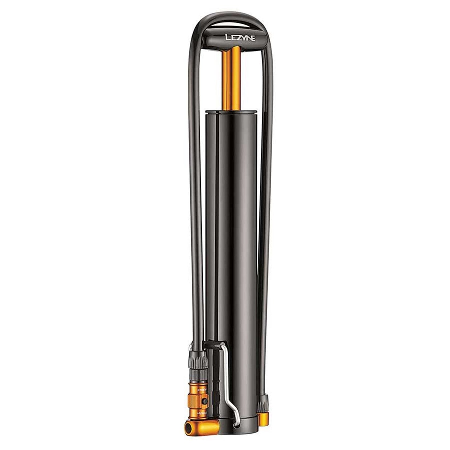 Lezyne Micro Floor Drive XL Bike Pump 35psi - Black [MPN: 1-MP-MFDR-XL-V104]_1110187