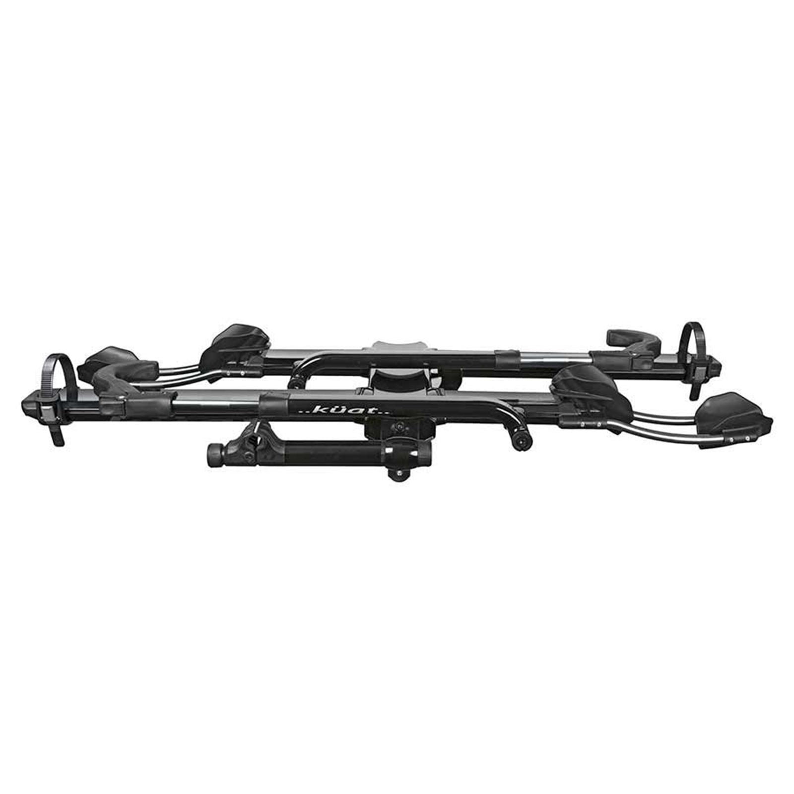 Kuat NV 2.0 Hitch Mounted Bike Rack 2 Bikes - 2" Hitch - Black Metallic [MPN: NV22B]_1110401