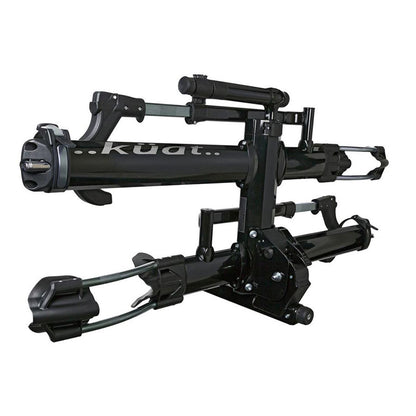 Kuat NV 2.0 Hitch Mounted Bike Rack 2 Bikes - 1-1/4" Hitch - Black Metallic [MPN: NV12B]_1110407