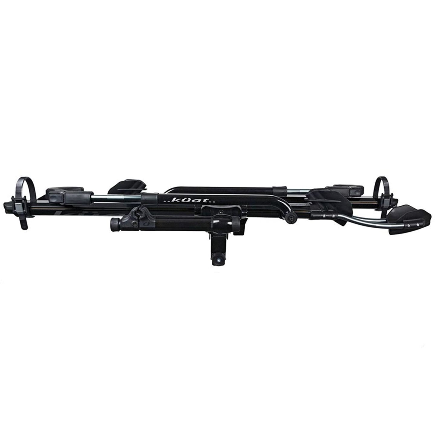 Kuat NV 2.0 Hitch Mounted Bike Rack 2 Bikes - 1-1/4" Hitch - Black Metallic [MPN: NV12B]_1110408