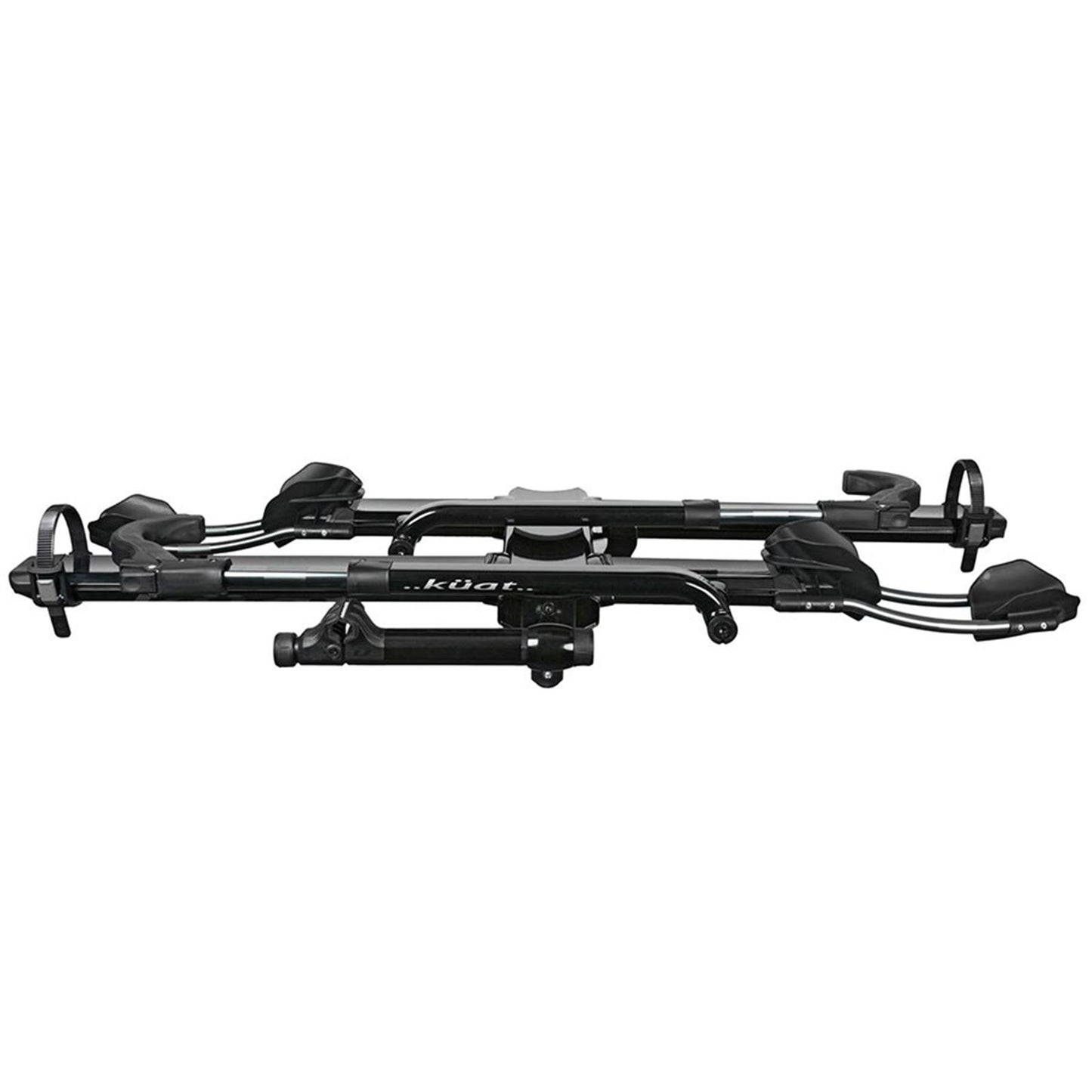 Kuat NV 2.0 Hitch Mounted Bike Rack 2 Bikes - 1-1/4" Hitch - Black Metallic [MPN: NV12B]_1110385