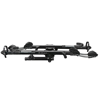 Kuat NV 2.0 Hitch Mounted Bike Rack 2 Bikes - 1-1/4" Hitch - Black Metallic [MPN: NV12B]_1110385