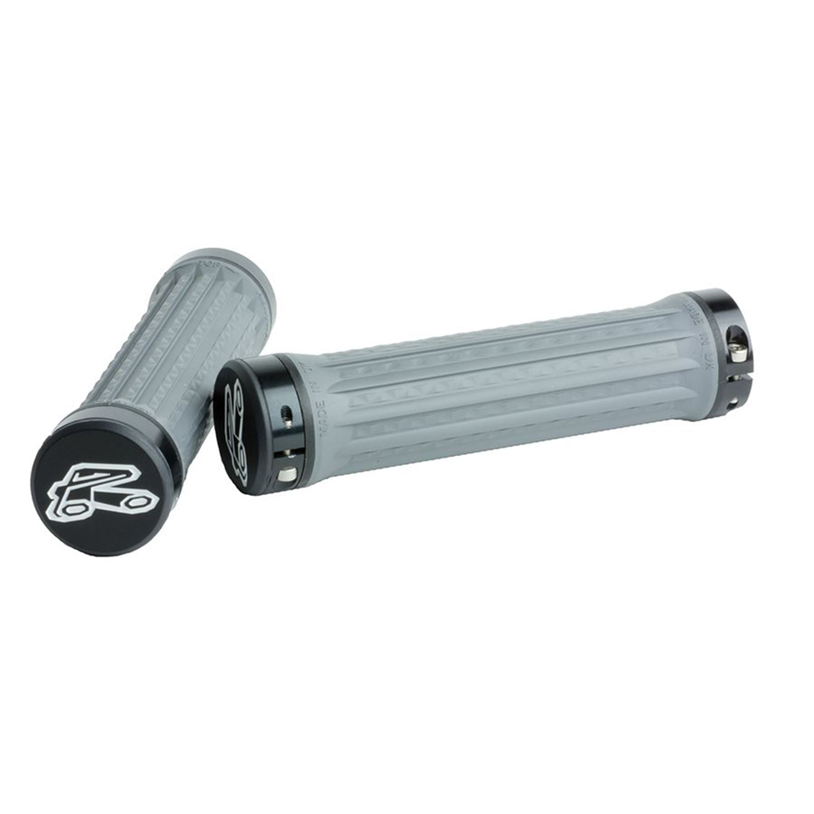 Renthal Traction Medium Bike Grips 130mm - Medium Grey G215_1110415