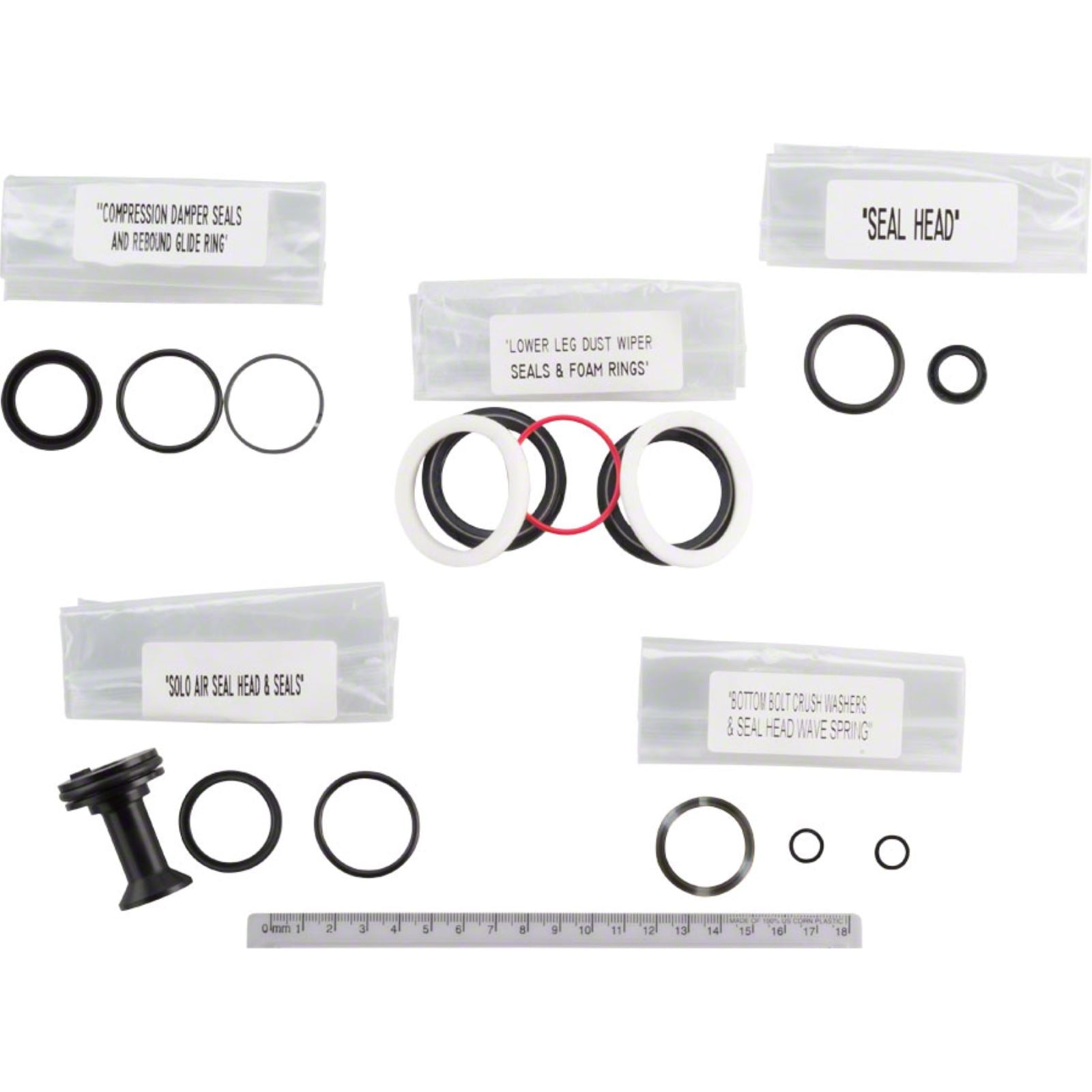 RockShox Yari Solo Air A1 - 200 hour/1 year Service Kit 00.4315.032.623_1213158