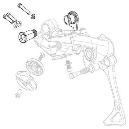 SRAM XX1 B-Bolt and Limit Screws kit [MPN: 11.7518.014.000]_1110464
