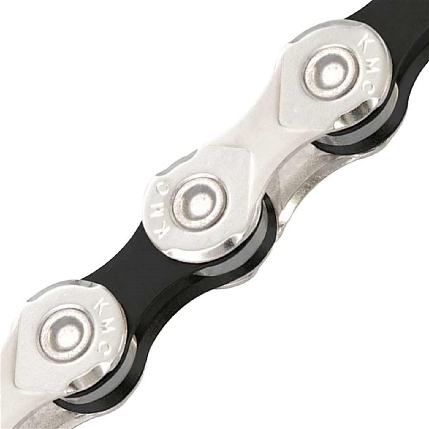 KMC X11 Chain - 11sp. - 118 Links - Nickel/Black [MPN: X11.93 x 118L NP/Bla]_1110466