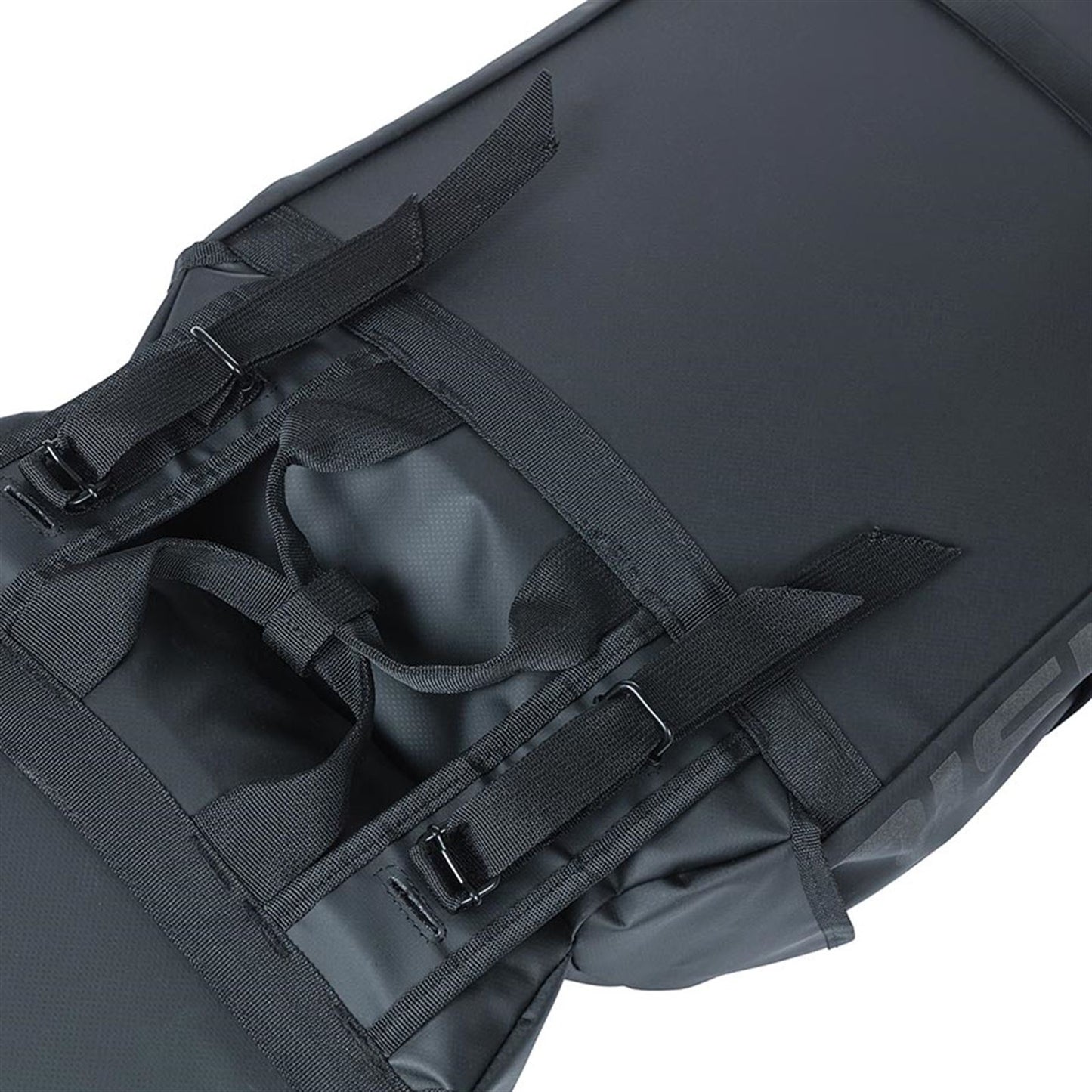 Basil Miles Pannier - 34/Liter - Black/Orange [MPN: 18086]_1110545