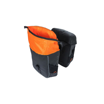 Basil Miles Pannier - 34/Liter - Black/Orange [MPN: 18086]_1110547