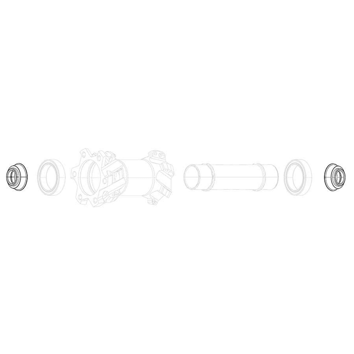SRAM Conversion caps front hub 15x100  [MPN: 00.1918.145.011]_1110461