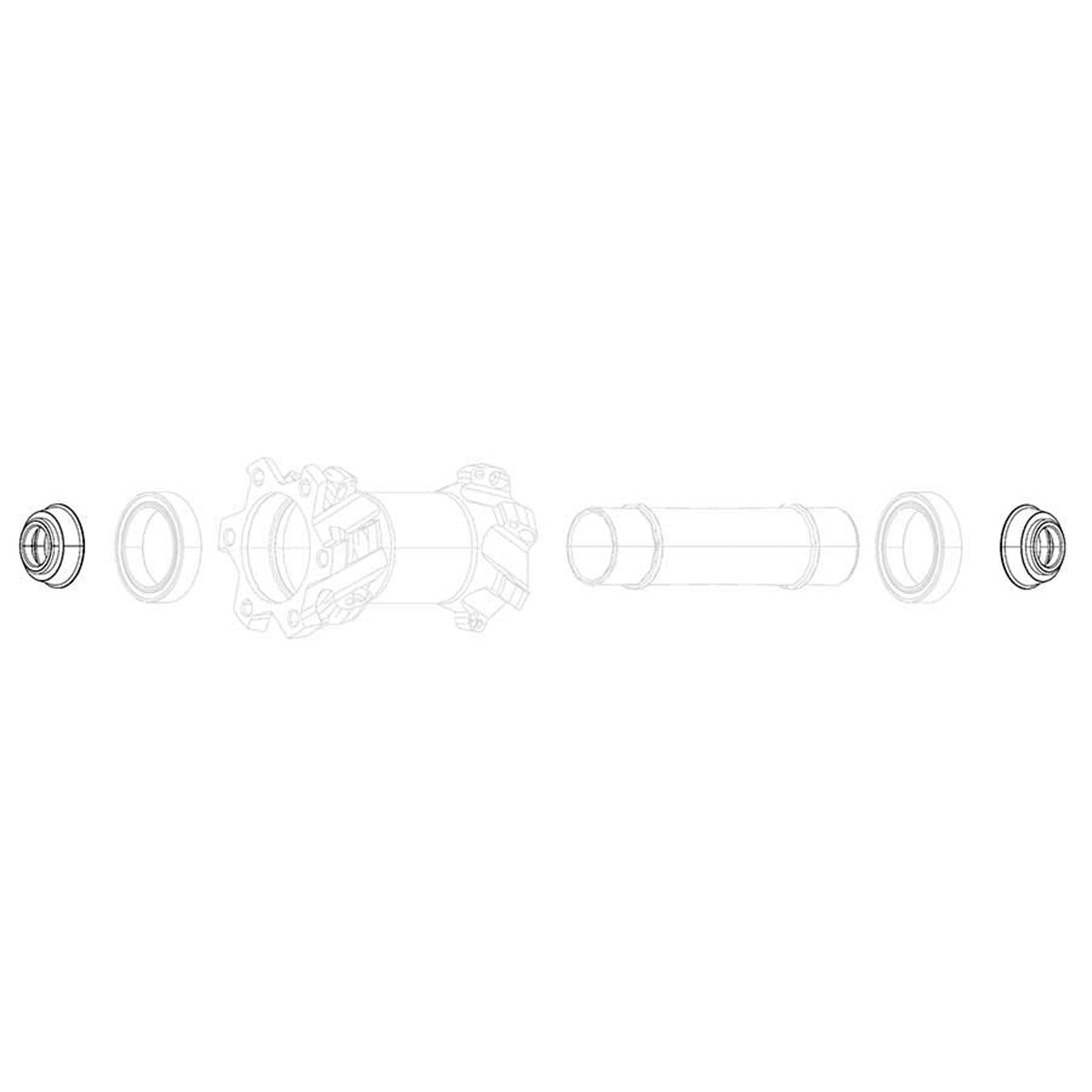 SRAM Conversion caps front hub 15x100  [MPN: 00.1918.145.011]_1110461