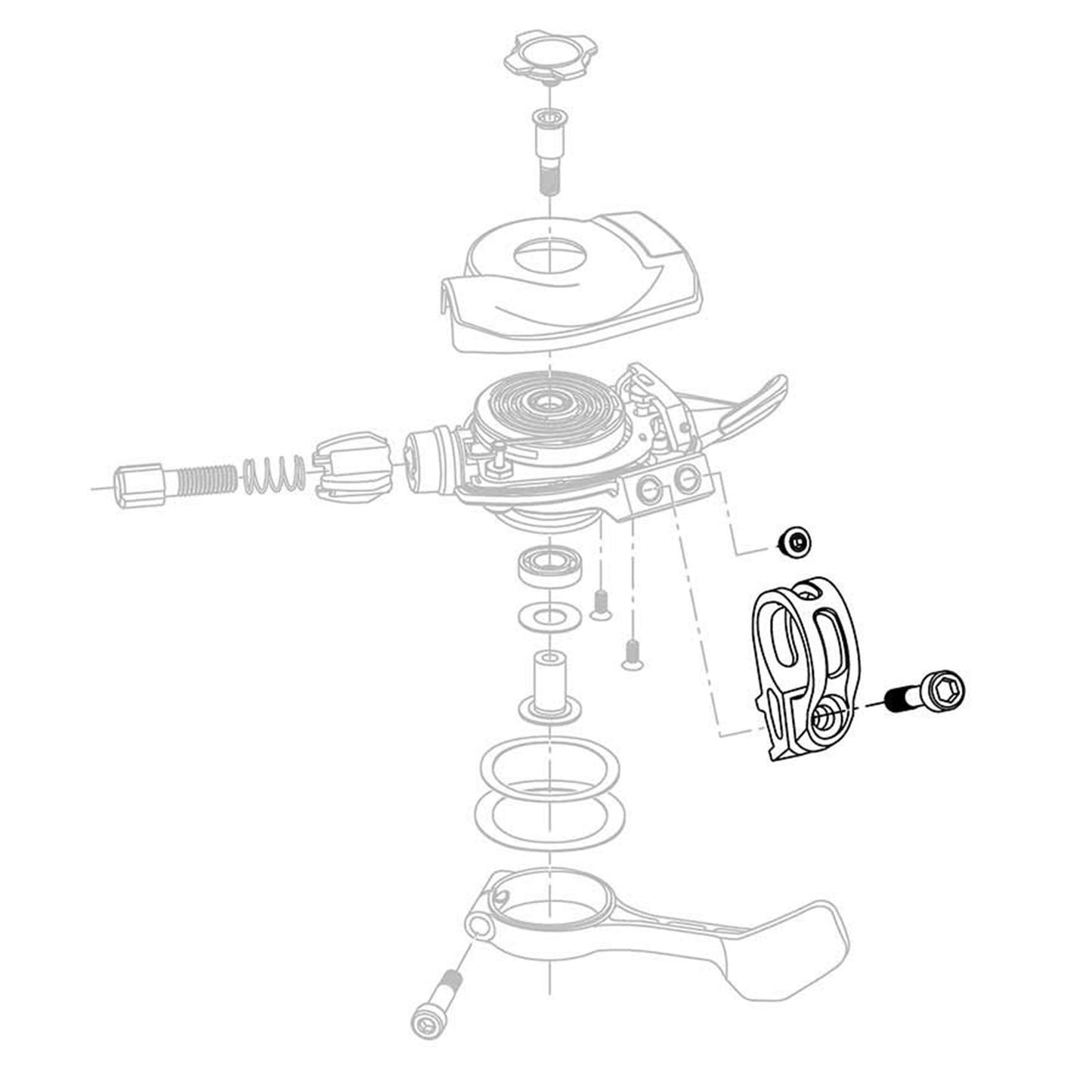 SRAM X0/X9/X7 Trigger Clamp/Bolt kit [MPN: 11.7015.033.000]_1110460
