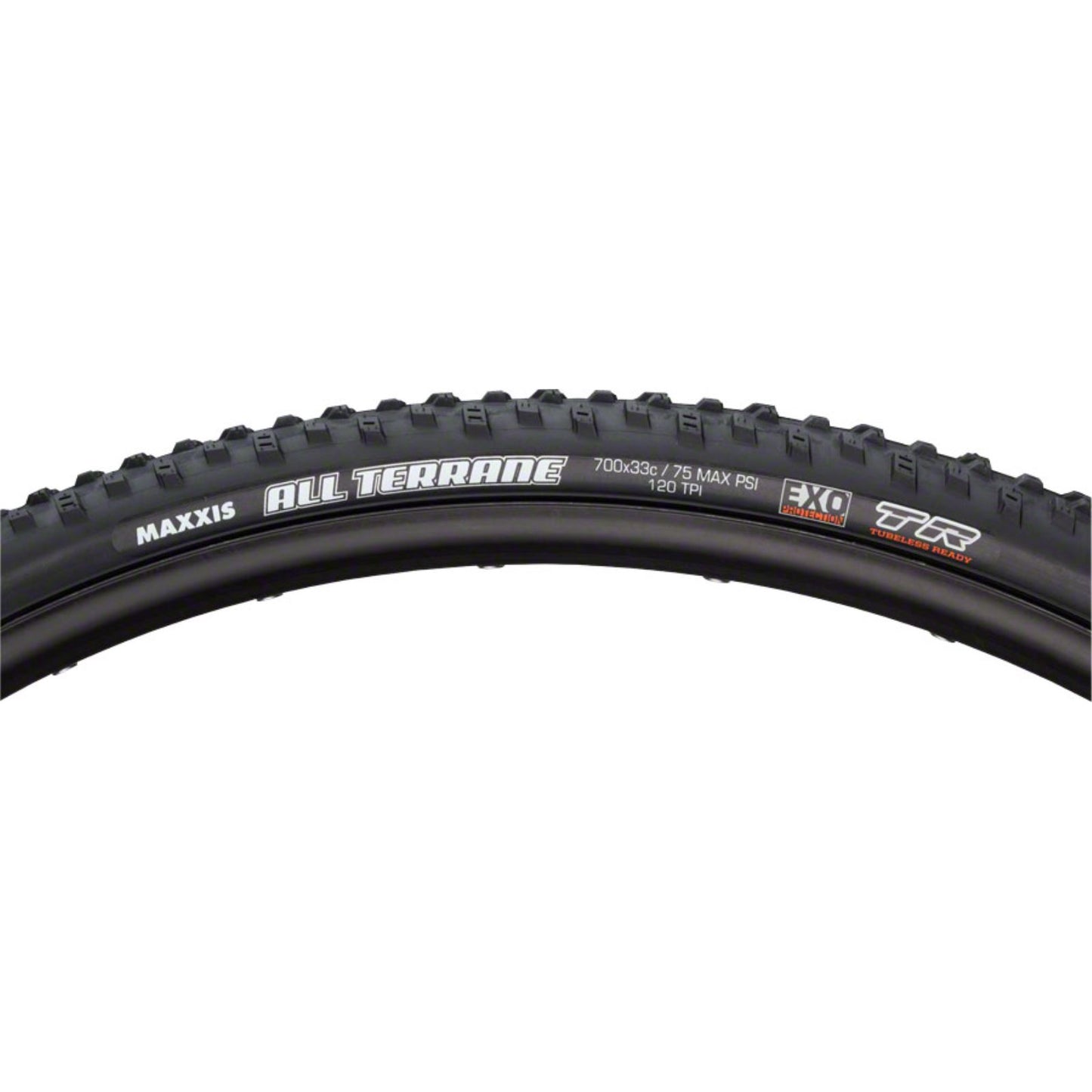 Maxxis - Bicycle All Terrane Tire 700x33C 120TPI - Black TB88994100_1216366