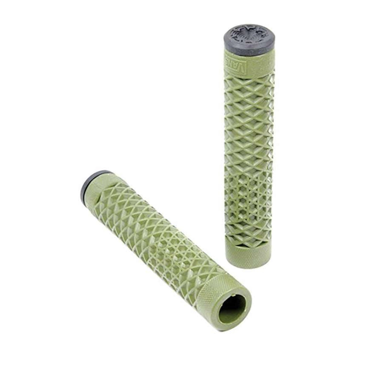 ODI Cult X Vans Flangeless Bike Grips 143mm - Army Green - Pair [MPN: A01VNAG]_1110890