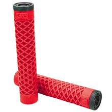 ODI Cult X Vans Flangeless Bike Grips 143mm - Red - Pair [MPN: A01VNR]_1110892