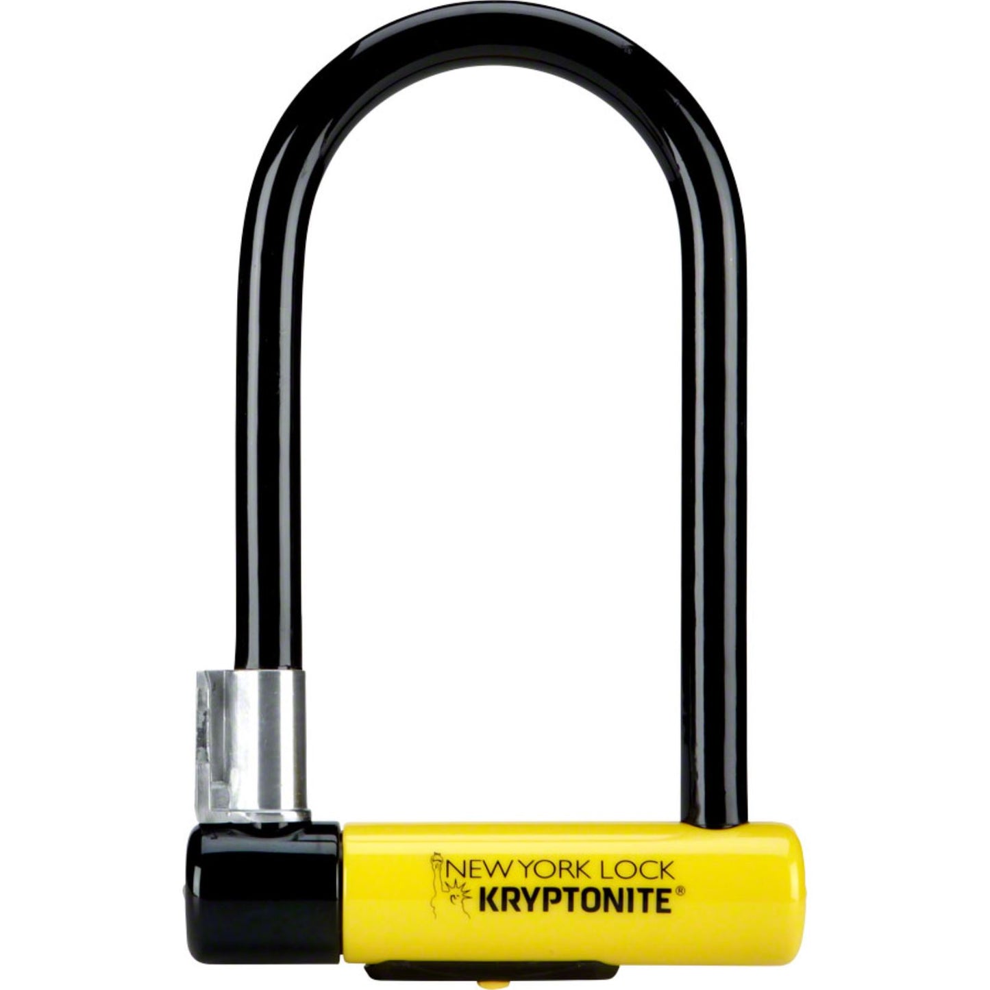Kryptonite New York Fahgettaboudit Mini (DD) Bike U-Lock - Yellow [MPN: 002178]_1217915