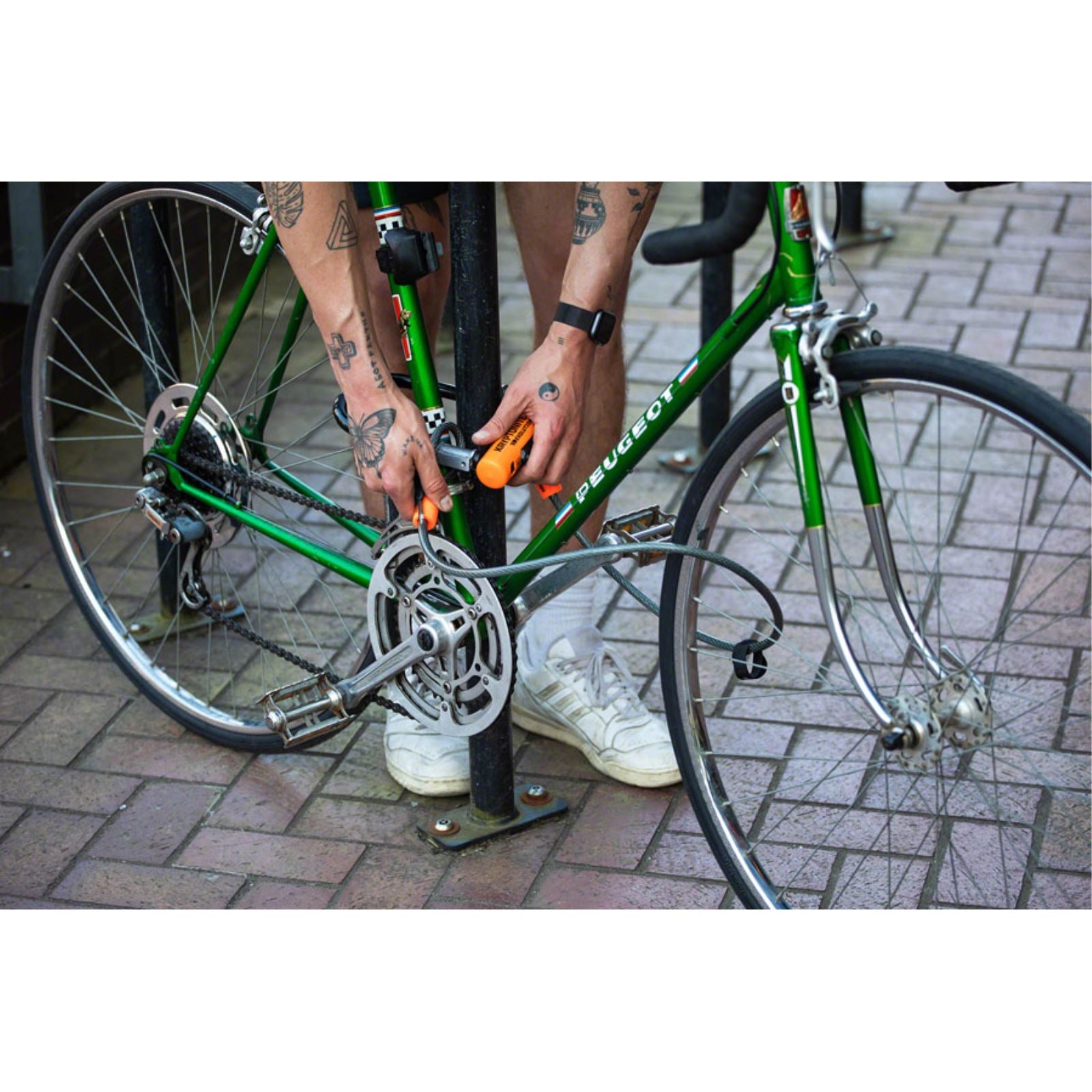 Kryptonite Evolution Mini-7 (DD) Bike U-Lock - Orange [MPN: 002079]_1217998