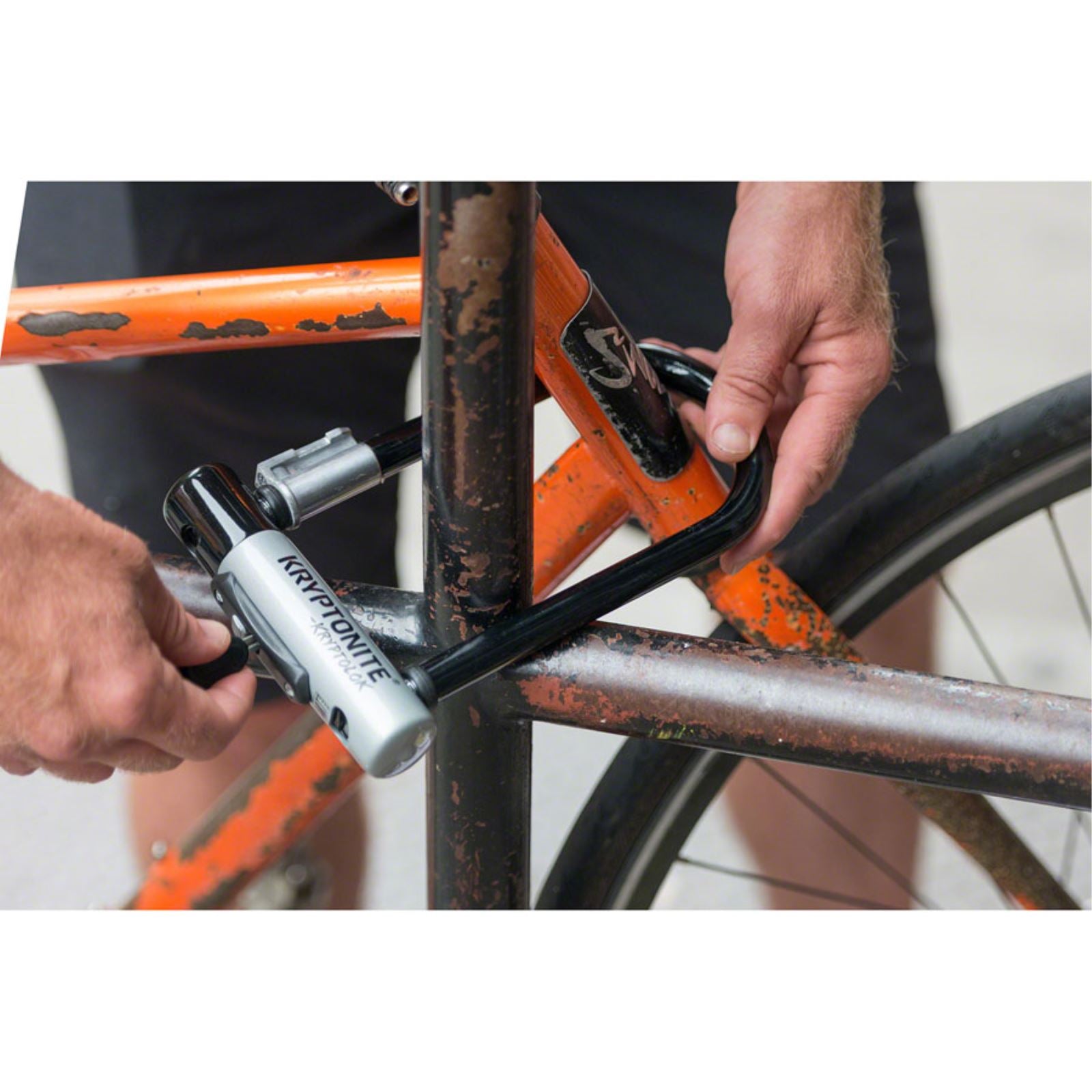 Kryptonite KryptoLok Mini-7 (DD) Bike U-Lock - Grey [MPN: 001980]_1218041