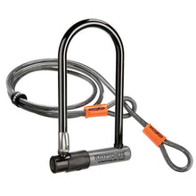 Kryptonite KryptoLok Mini-7 w/Cable (DD) Bike U-Lock - Grey [MPN: 001973]_1110937