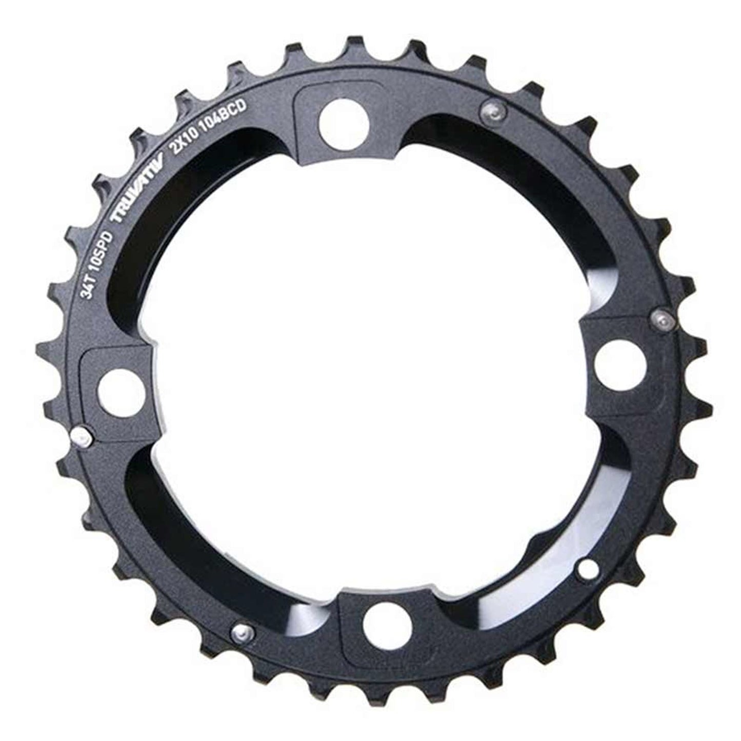 SRAM 34T Chainring - 10sp - BCD: 104 - Aluminum - Black [MPN: 11.6218.021.000]_1110997