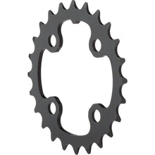 SRAM 24T Chainring BCD: 64 - Aluminum - Black [MPN: 11.6218.023.000]_1226054