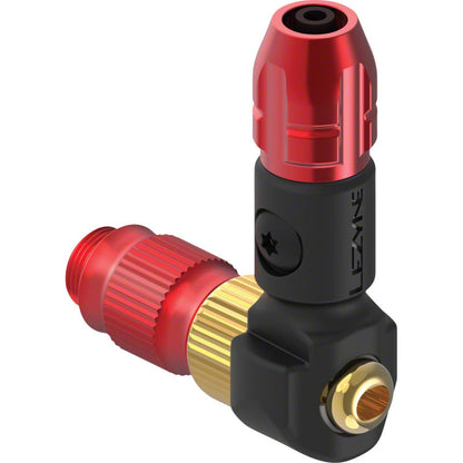 Lezyne Floor Pumps ABS-1 Pro HP Head High Volume - Red [MPN: 1-ABS1P-CHUCK-V111]_1221687