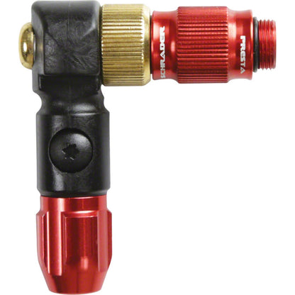 Lezyne Floor Pumps ABS-1 Pro HP Head High Volume - Red [MPN: 1-ABS1P-CHUCK-V111]_1221685