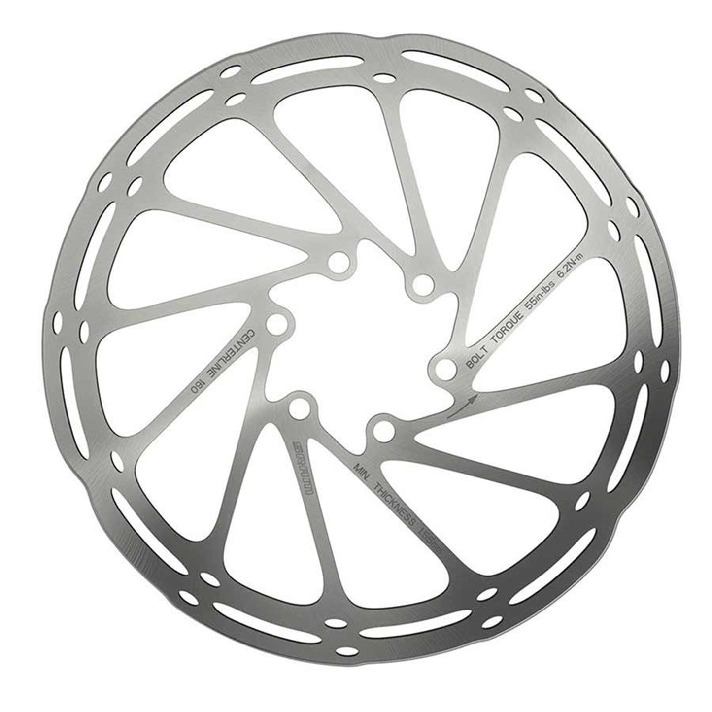 SRAM Centerline Rounded Disk Brake Rotor ISO 6B - 140mm [MPN: 00.5018.037.012]_1111039
