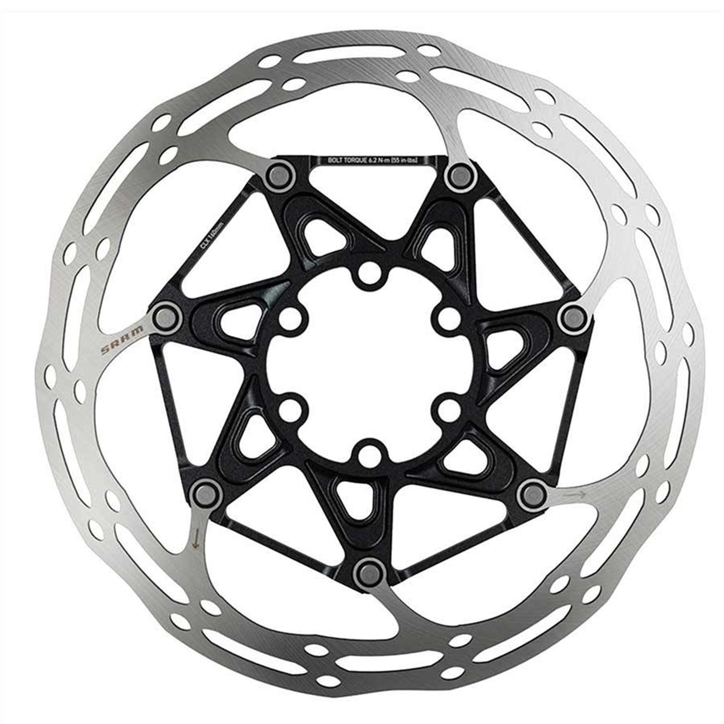 SRAM Centerline 2 Piece Rounded Disk Brake Rotor ISO 6B - 140mm [MPN: 00.5018.037.017]_1111043