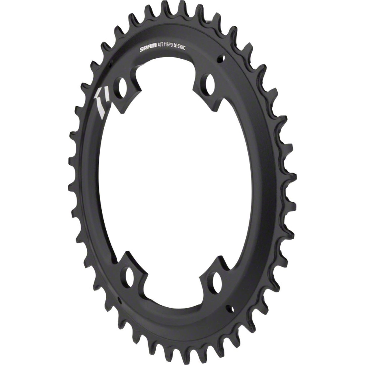SRAM X-Sync Chainring 40T 110mm Asymmetric BCD, Black  [MPN: 11.6218.037.000]_1221097