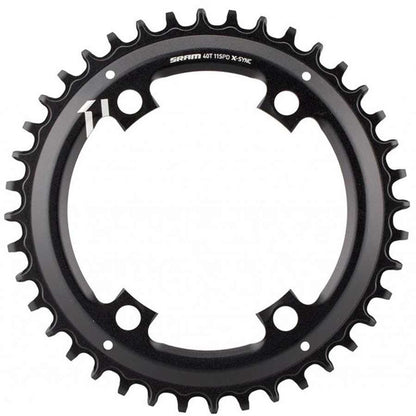 SRAM X-Sync Asymmetric 42T Chainring BCD: 110 - Aluminum - Black [MPN: 11.6218.037.010]_1111003
