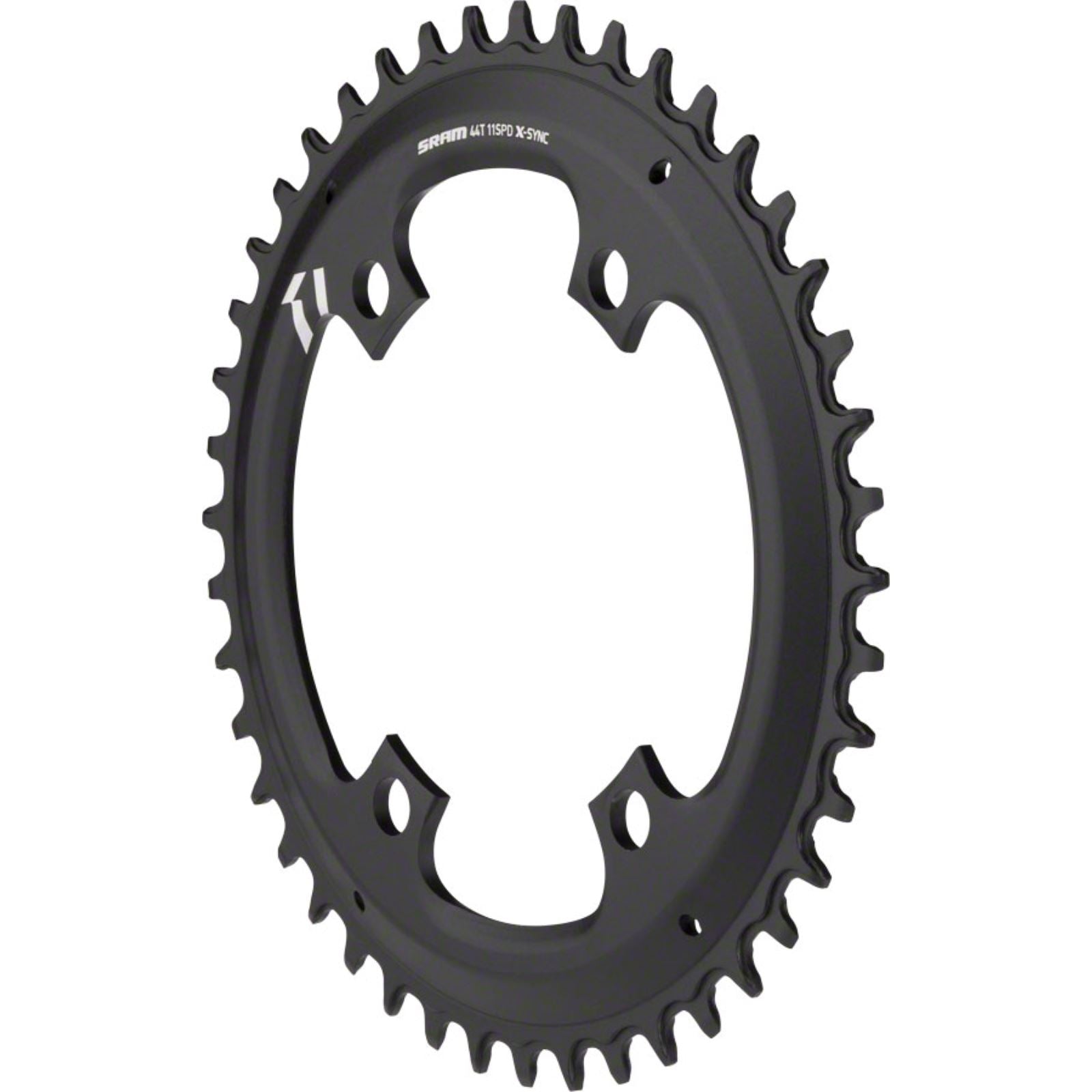 SRAM X-Sync Chainring 44T 110mm Asymmetric BCD, Black  [MPN: 11.6218.037.020]_1221094