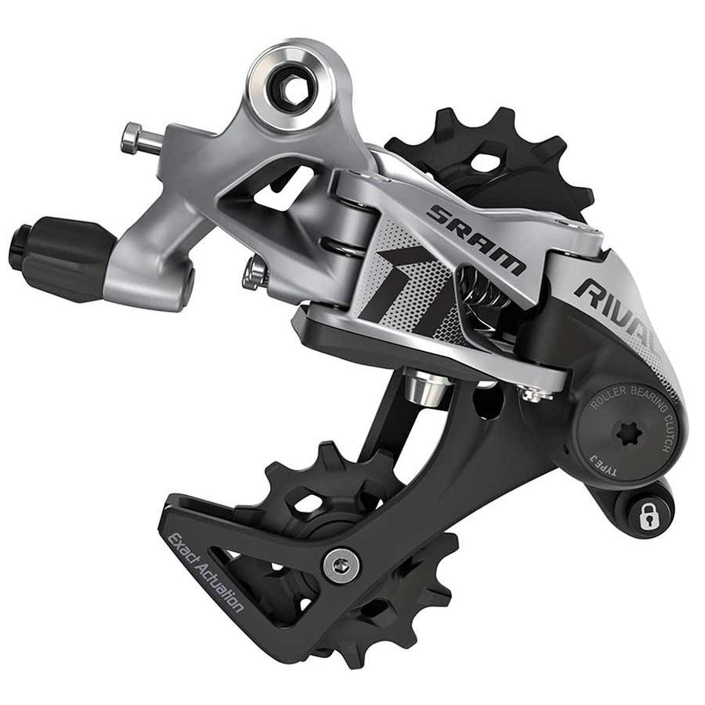 SRAM Rival1 Type 3.0 Rear Derailleur 11sp - Medium - Black [MPN: 00.7518.113.000]_1111140